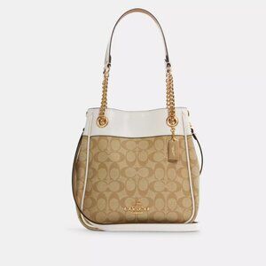 COACH Cammie Chain Bucket Bag